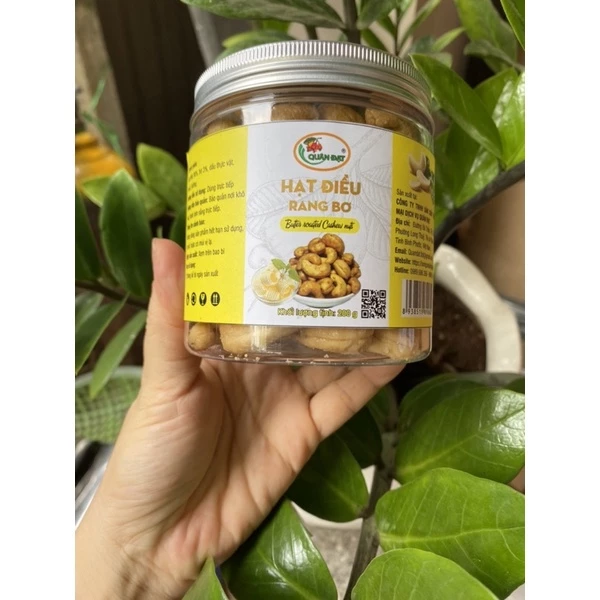 200G HẠT ĐIỀU RANG BƠ QUÂN ĐẠT