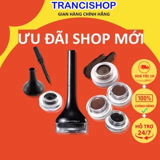 Gel Kẻ Mắt TONYMOLY Chống Lem, Trôi Back Gel Eyeliner 4g huyên dùng cho makeup kẻ mắt TRANCI