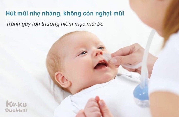 Mô tả Dụng cụ hút mũi bằng dây silicone mềm KUKU KU5342 - 1