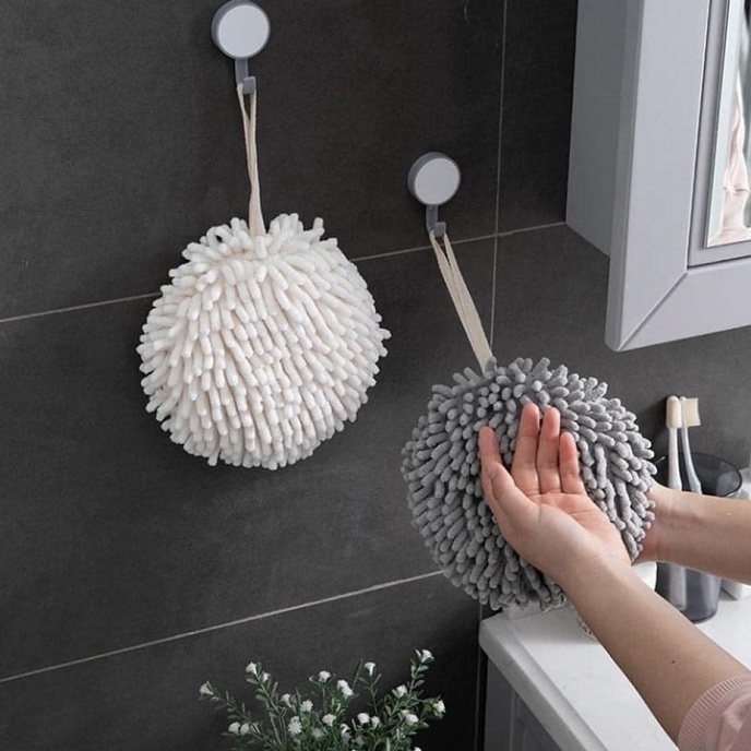 Khăn Lau Tay Tua Rua San Hô Cao Cấp, Siêu Thấm Nước, Siêu Hút Nước