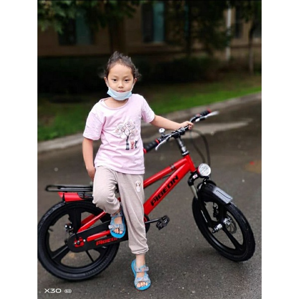 Sẵn, XE ĐẠP THỂ THAO PiGeon CHO BÉ - HỢP KIM Magiê_ 12,14,16,18,20inh