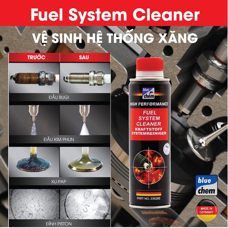Fuel System cleaner 250ml vệ sinh hệ thống nhiên liệu ô tô , PKL , vệ ...