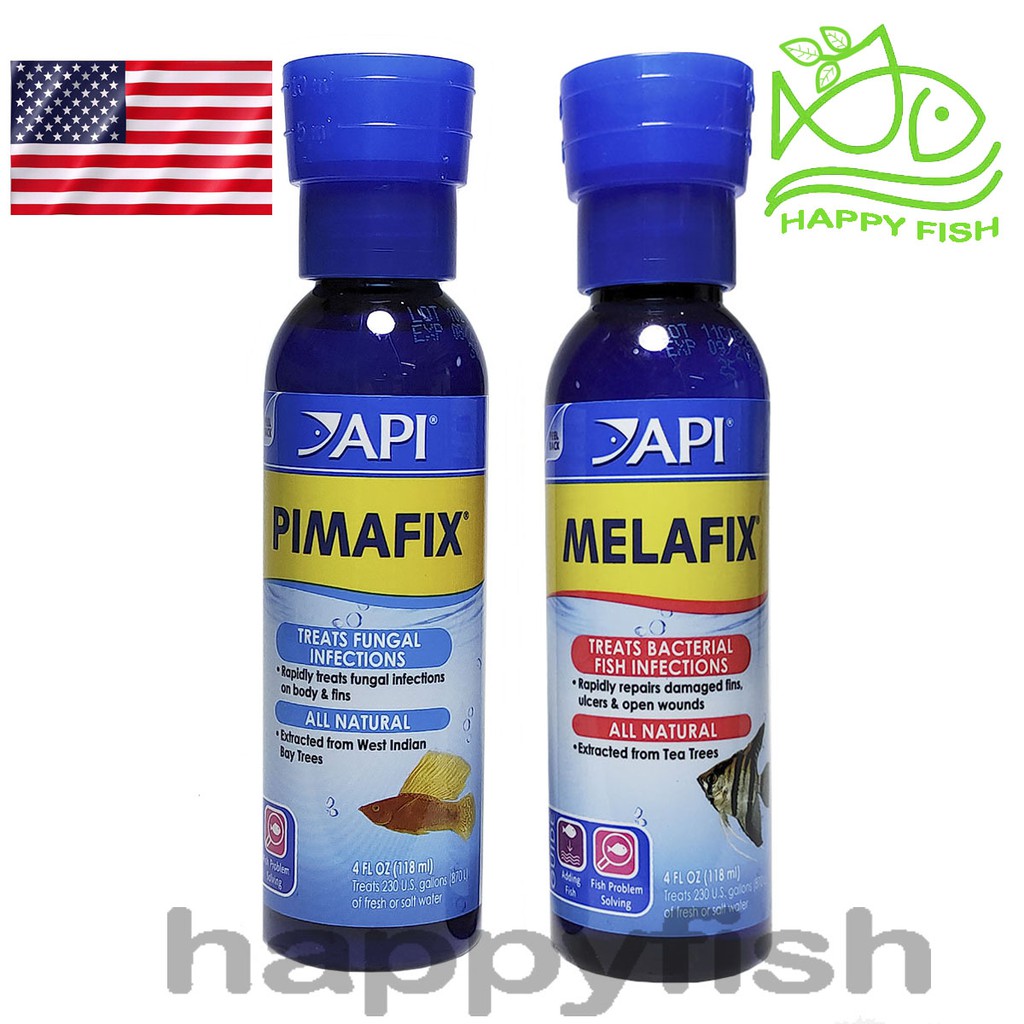 Melafix - Pimafix 118ml dung dịch kháng khuẩn, chữa bệnh cá cảnh [Chính ...