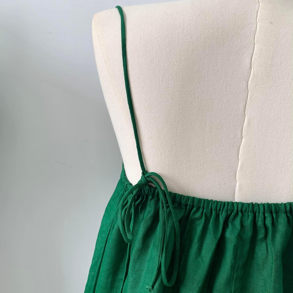 ÁO HAI DÂY CHẤT VẢI DÀY DẶN LÊN FORM XỊN XÒ - IVY TOP