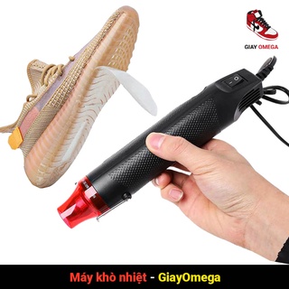 Máy khò nhiệt mini cầm tay - Thổi khí nóng 200°C 300W 220V dán sole 3m, khò màng co, tem cao su, bột hàn