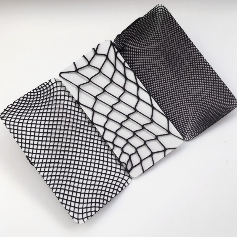 Ppy Girl Dài Fishnet Vớ Trắng Đen Quần Lưới Nylon Quần Lót