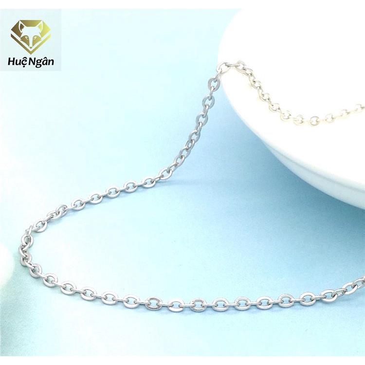 Ảnh Dây chuyền bạc Ý 925 Huệ Ngân- Mắt xích 1