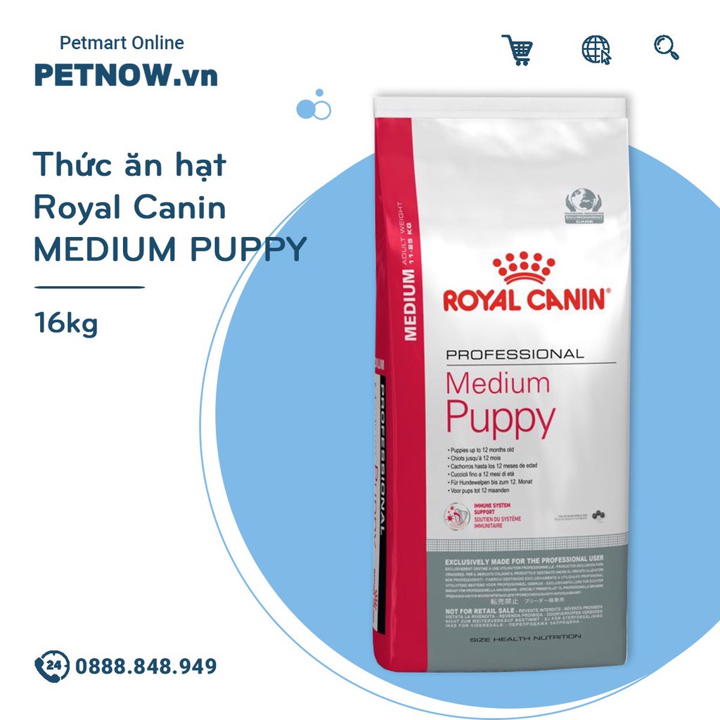 Royal canin best sale medium puppy professional