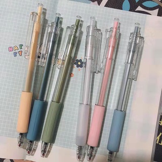 2Pens+10 Refills Bút Bi Mực Đen Ngòi 0.5Mm Thay Thế Cho Văn Phòng / Trường Học