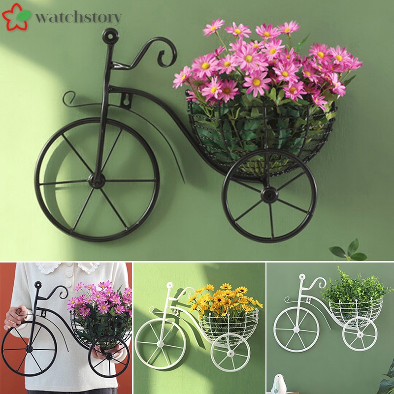 Giỏ hoa treo tường hình xe đạp phong cách cổ điển độc đáo trang ...