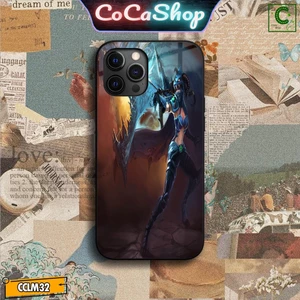 VAYNE - Tướng Liên Minh - Ốp lưng iphone mặt kính in hình siêu nét - 6/6plus/6s/6splus/7/7plus/8/8plus/x/.....
