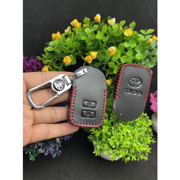 Bao da chìa khoá Smartkey Toyota Yaris( 2 nút thông minh)