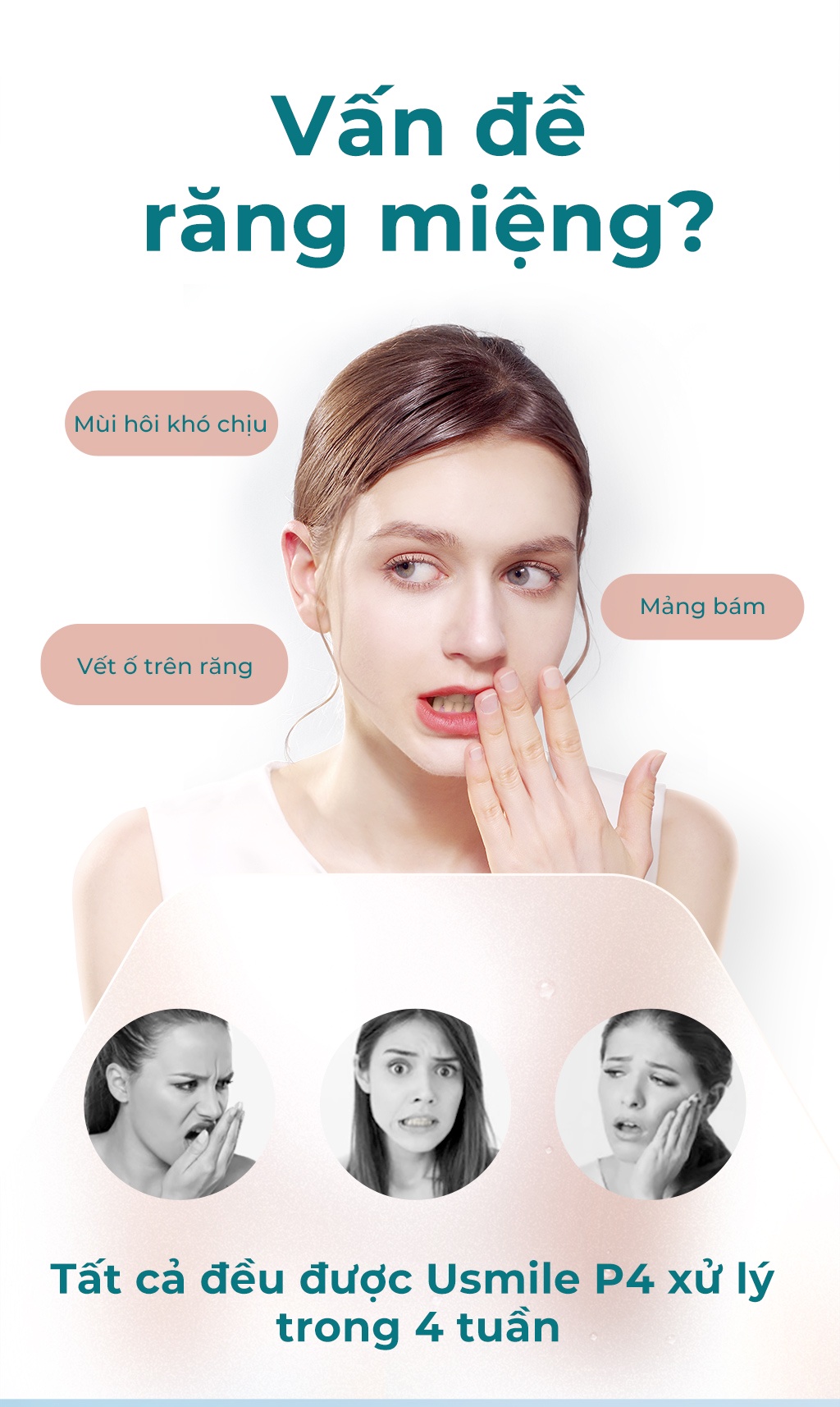 Mô tả Bàn chải điện sóng siêu âm usmile P4 - Bảo hành 12 tháng - 1