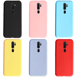 Ốp Điện Thoại Silicon Mềm Màu Trơn Cho Oppo A37 A71 A52 A92 A3S A5 Ax5 Ax7 A7 A5S A9 2020