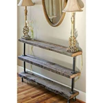 kệ gỗ 3d treo tường 3 tầng kệ sách decor bằng ống săt bền đẹp trang trí nhà và quán cafe sáng tạo TRENDDECOR.vn — ảnh 3
