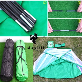 COMBO LỀU 0.9m x 0.85m _ thảm tập GOLF 0.3x0.6m - Tặng kèm 06 bóng tập chuyên dụng + Tee