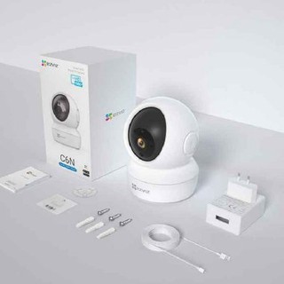 Camera wifi hồng ngoại không dây Ezviz C6N 1080, thẻ nhớ 64G