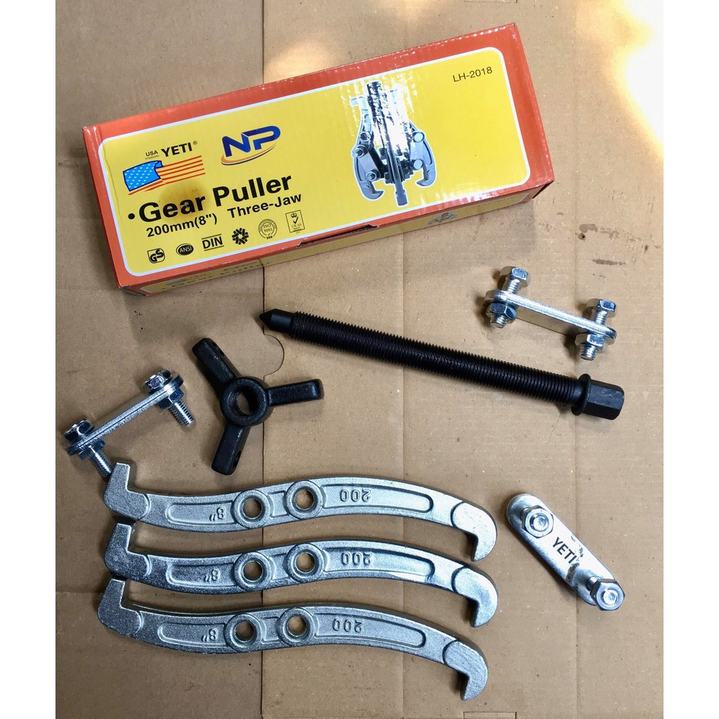 vam cảo 3 càng tháo vòng bi bánh răng 8 200mm