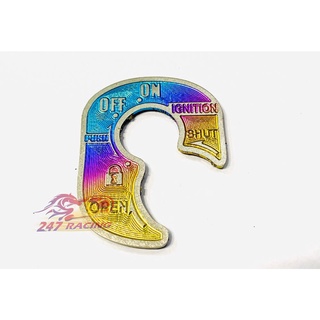 Dán Khóa Titan GR5 dán WINNER V1 chất liệu titan 100% keo 3M