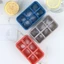 Combo 5 cái Khay đá bằng silicon có 6 ô