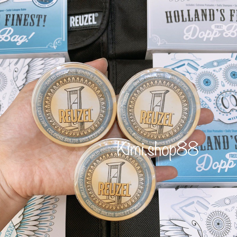 CHÍNH HÃNG] NƯỚC HOA KHÔ NAM REUZEL SOLID COLOGNE BALM 35G