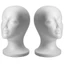 VVDZA Head Model Home Living Rack Kính rộng Mũ trưng bày