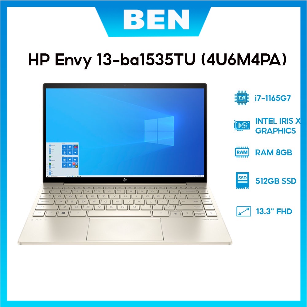 laptop hp envy 13 ba1535tu i7