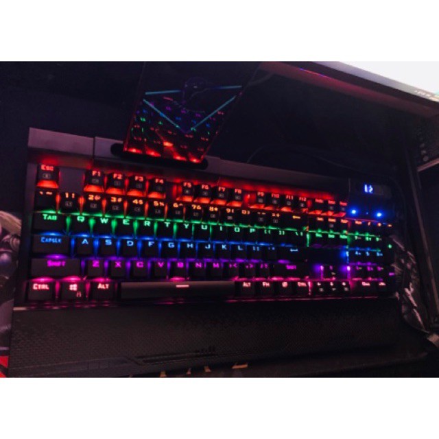 Bàn Phím Cơ Quang Học Gaming Chance GK2 ( LED Rainbow + Blue SW Quang ...