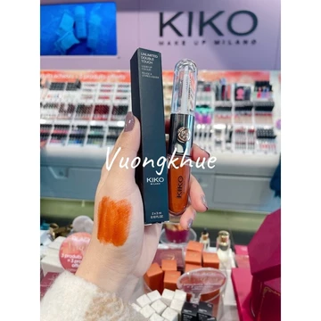 Son kem lì Kiko 2 đầu màu 127 CAM ĐẤT (Cam cháy)- giữ màu lên đến 12giờ