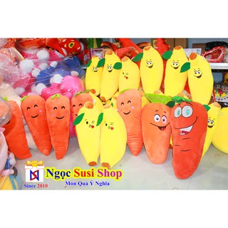 [GIÁ SẬP SÀN] Gấu bông TRÁI CHUỐI SIZE LỚN ẢNH THẬT SIZE 50CM DÀI 45CM - Thú nhồi bông đồ chơi doll toy TRÁI CHUỐI