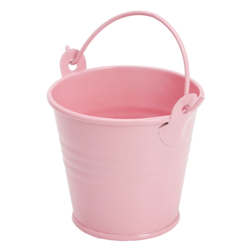 Mini Flower  Metal Barrel Plant Succulent Plant Flowerpot Home Office Decor