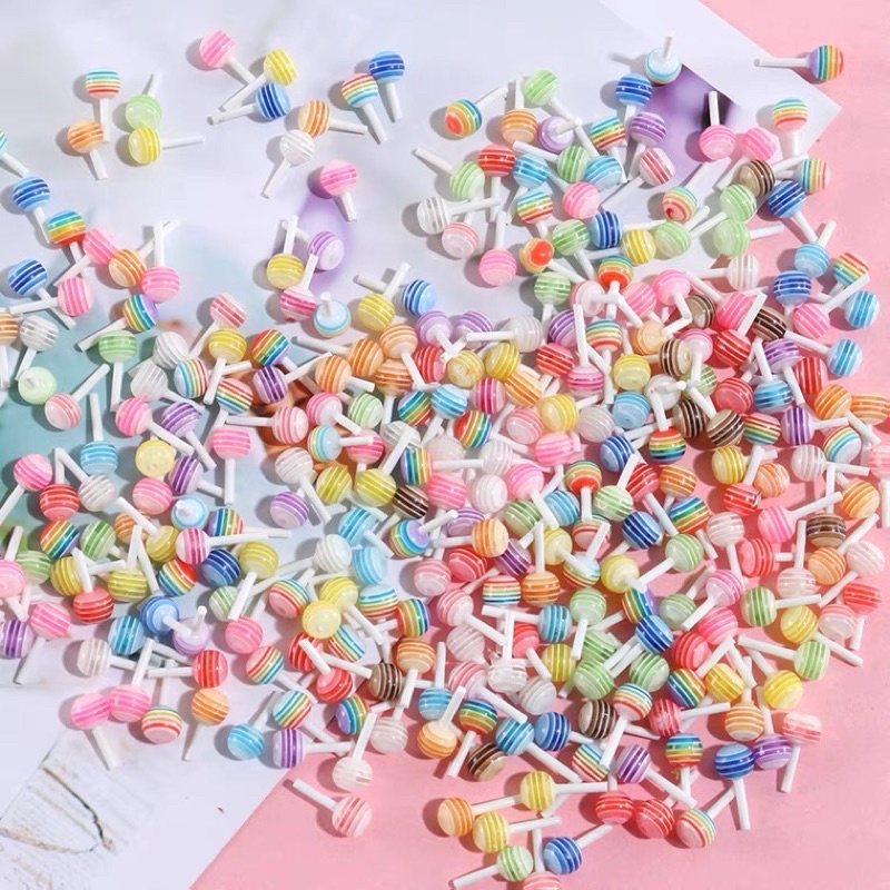 Charm kẹo mút trang trí móng siêu kute
