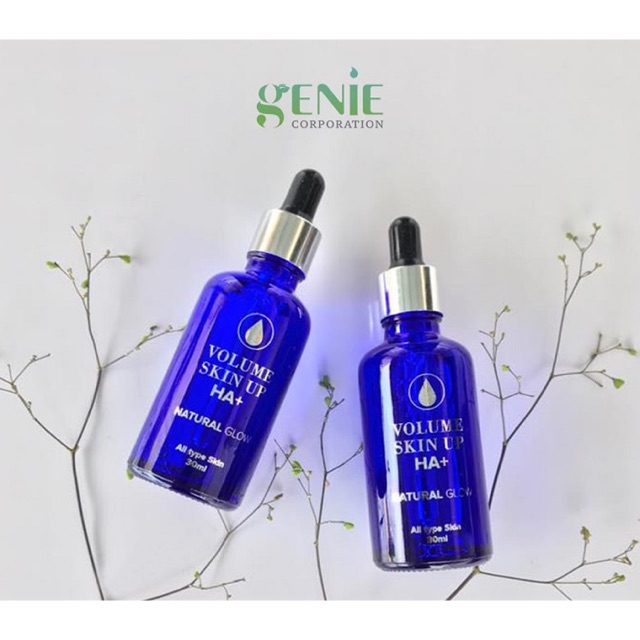 Serum HA Cấp Nước Genie Volume Skin Up HA+ Natural 30ml / 100ml