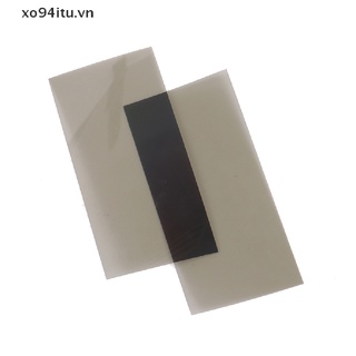 XOITU 2 Cái 87 * 41mm LCD Bộ lọc tuyến tính Tấm phim phân cực bóng Phân cực cho màn hình LCD & Tác phẩm nghệ thuật Bảng điều khiển hiển thị phim VN
