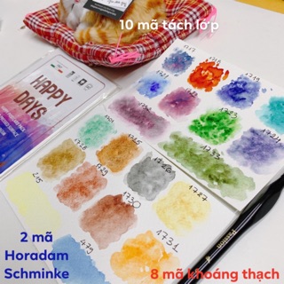 Màu nước tách lớp/ Màu nước khoáng thạch SUPER VISION 🐻💕✨✨✨