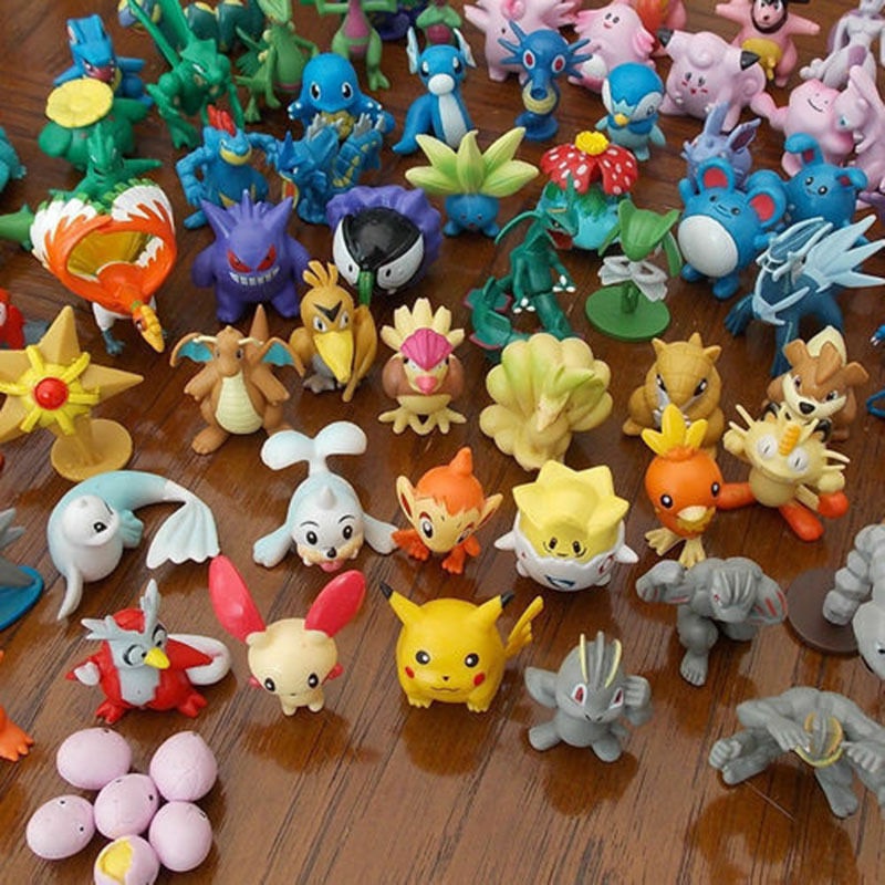 Bộ 24 mô hình đồ chơi pikachu kích thước 2-3cm