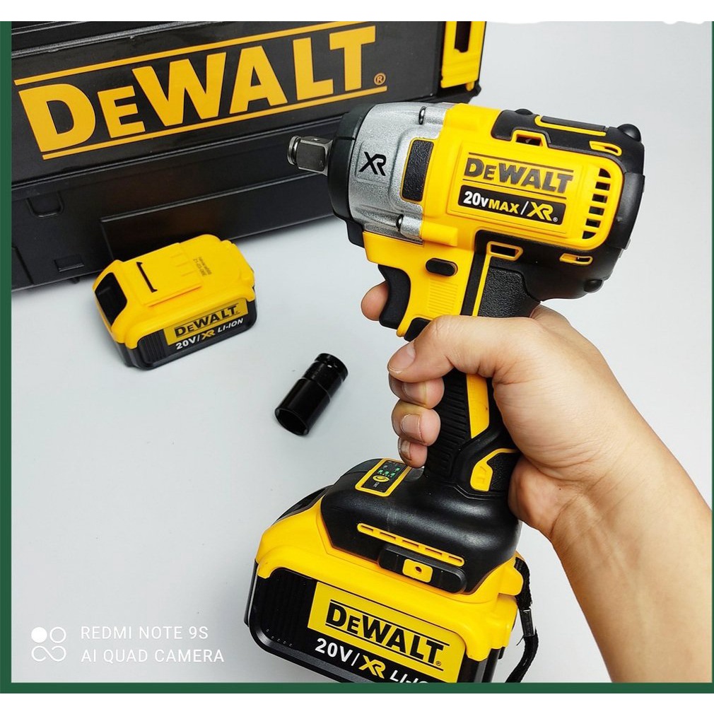 MÁY SIẾT BULONG DE.WAT 20V DFC887, ĐỘNG CƠ KHÔNG CHỔI THAN HÀNG CAO CẤP