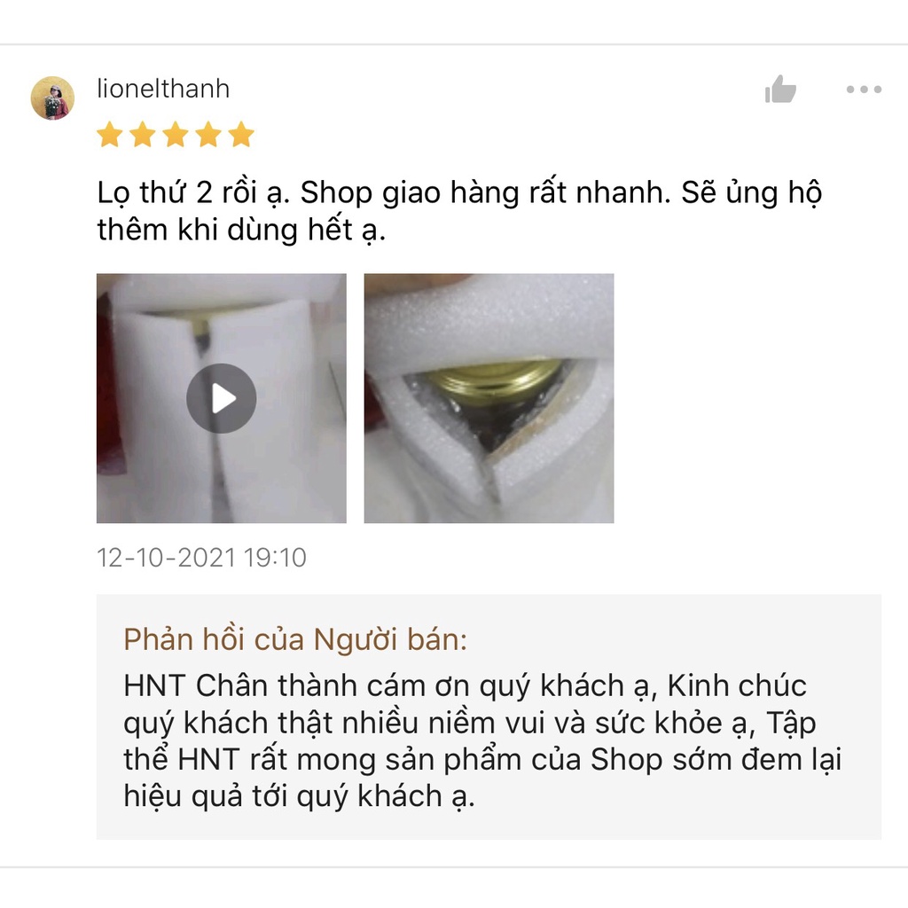 Ảnh Mật ong rừng nhãn nguyên chất, tự nhiên không pha HNT NATURAL PRODUCT MO900G 2