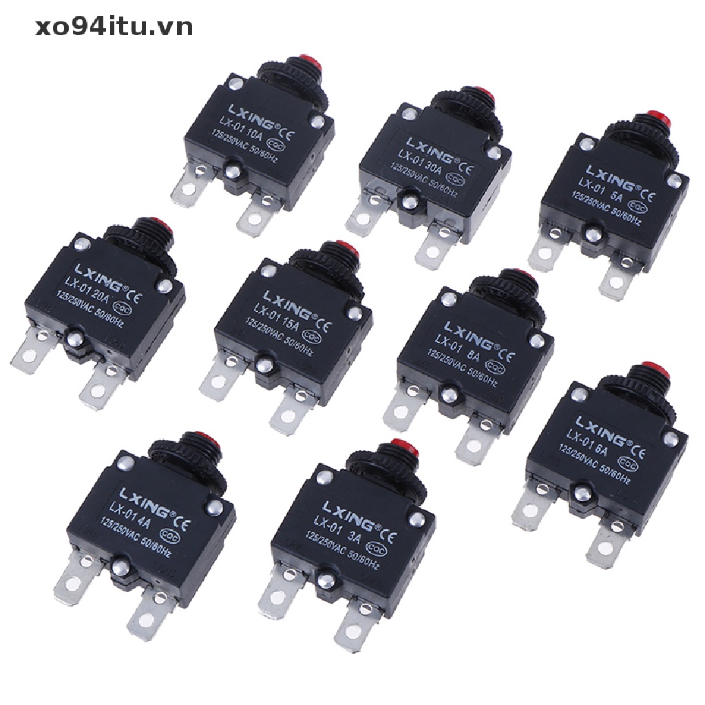 Cầu chì bảo vệ quá tải XOITU 3A 4A 5A 6A 8A 10A 15A 20A 30A