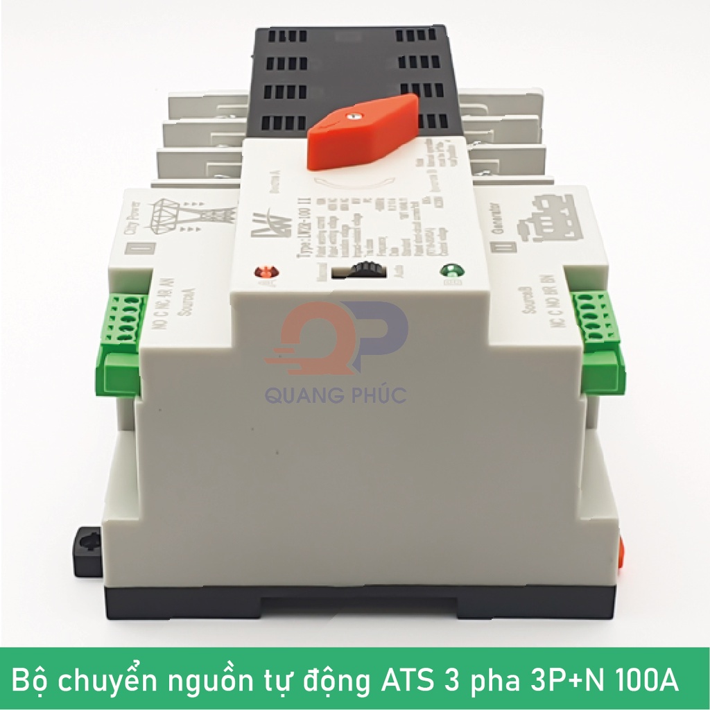 Bộ ATS chuyển nguồn tự động 2P/3P/4P 100A | Shopee Việt Nam