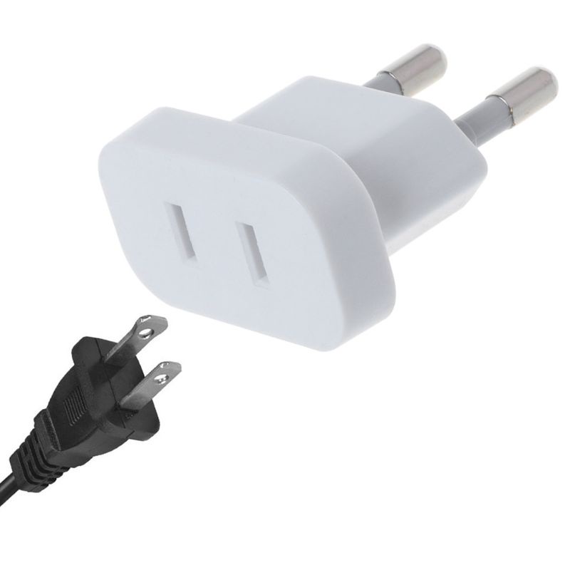 Bộ chuyển đổi phích cắm GOO EU US USA sang EU Châu Âu BR Plug Bộ chuyển đổi du lịch