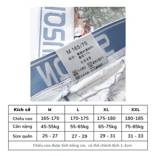 Quần lót nam thun lạnh quần sịp boxer MATMAN M L XL thoáng mát