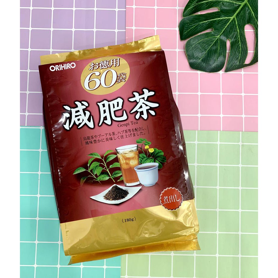 Trà Giảm Cân Lá Ổi/ Diếp cá/ Genpi Orihiro 60 gói x 3g