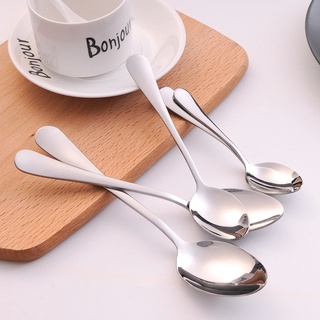 Combo 5 Chiếc Thìa INOX 304 (Muỗng) Size 18.5 cm Đẹp Sang Xịn Mịn Không Vết Xước Muỗng Ăn Cơm-Phở