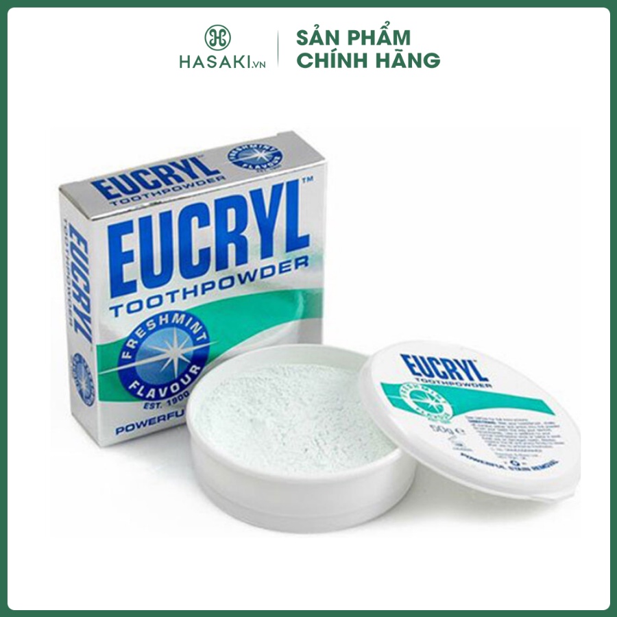 Làm thế nào để sử dụng bột làm trắng răng Eucryl đúng cách?

