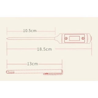 Nhiệt kế đo nước pha sữa, đo nhiệt độ nước, thức ăn Misuta