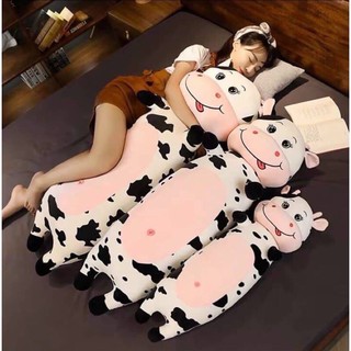 GỐI ÔM BÒ SỮA 3D SIÊU MỀM MỊN [ CỰC ĐỘC]
