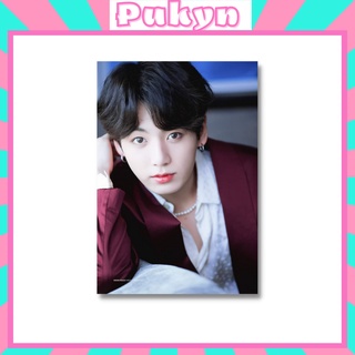 Decal tranh dán tường phòng ngủ  album bts bóng kính poster anime