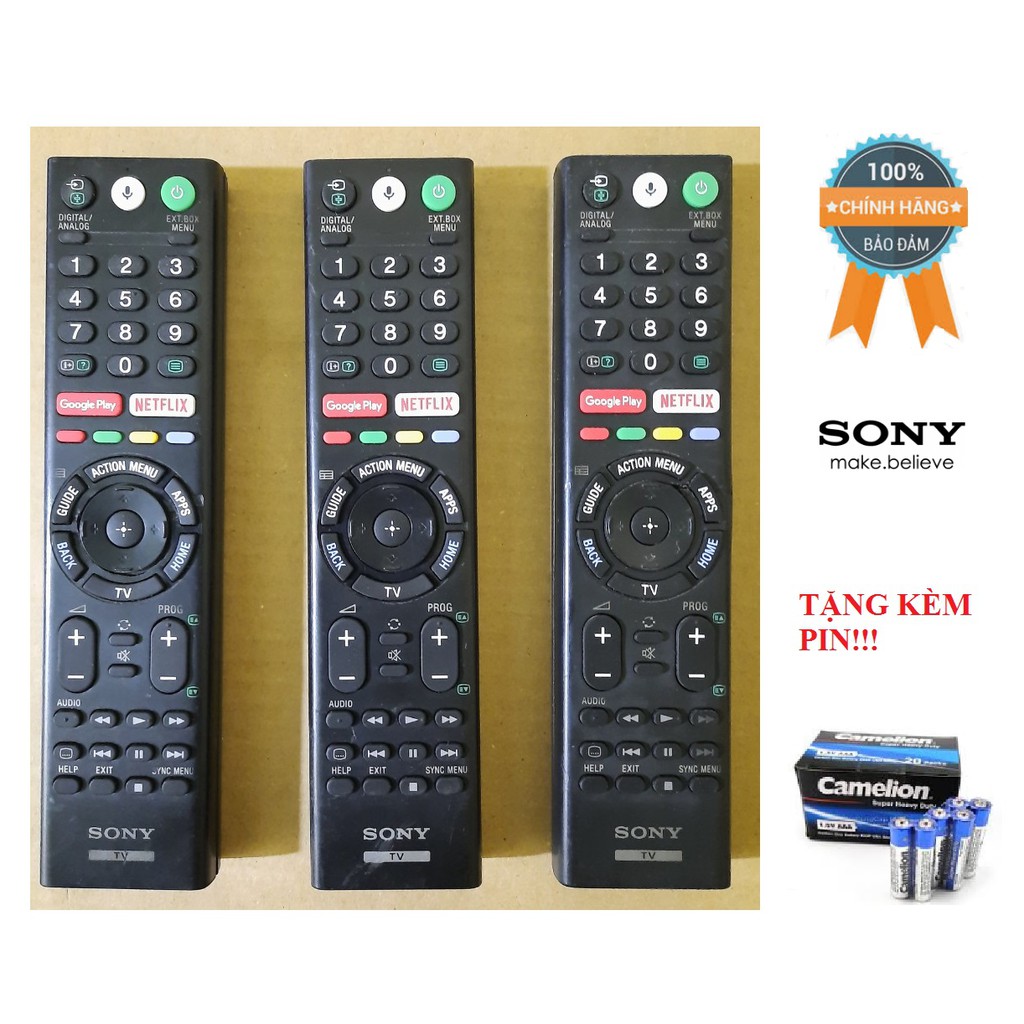 Remote Điều khiển tivi Sony giọng nói- Hàng chính hãng theo TV BH ...