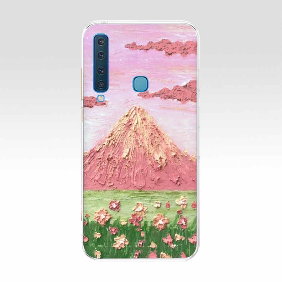 Ốp Điện Thoại TPU Dẻo In Họa Tiết Thời Trang Xinh Xắn Cho Samsung Galaxy a9 2018 a9 pro J1 2016 J1 ACE